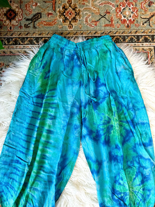 MILO HAREM TROUSERS - BLUE