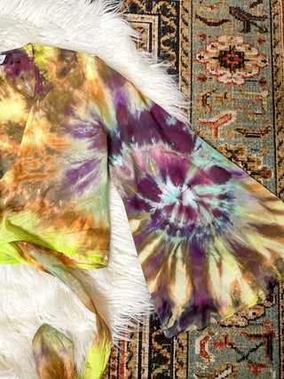 TIE DYE BELL SLEEVE TOP