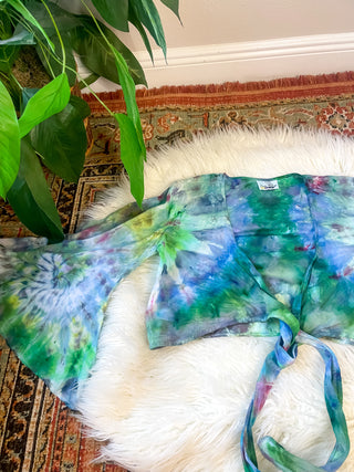 BELL SLEEVE TIE DYE TOP - COLLAB W/ LORI