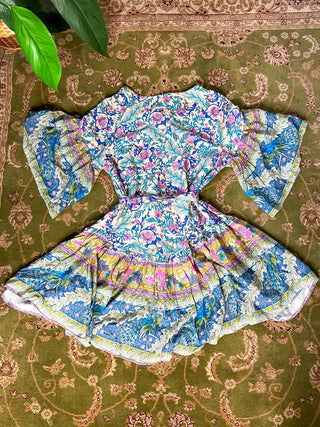 FLORAL MINI DRESS