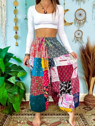 JAGGER DROP CROTCH HAREM TROUSERS