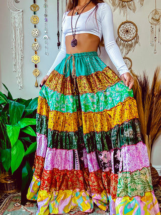 LUNA TIERED PANTS (TALL)
