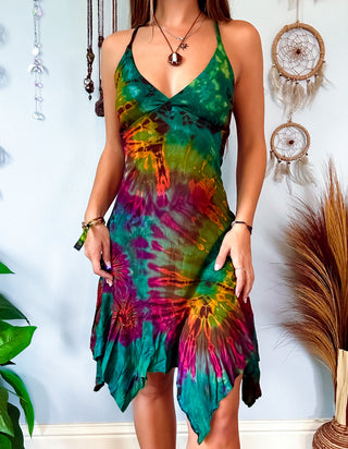 EVERLEE PIXIE DRESS - GREEN