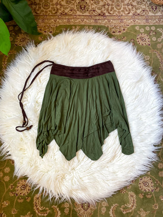 LUNAR PIXIE SKIRT - GREEN