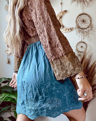 EMBROIDERED FAIRY DRESS