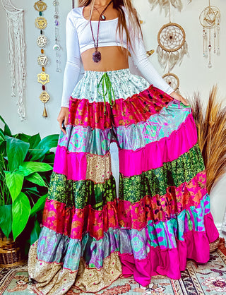 LUNA TIERED PANTS (TALL)