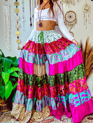 LUNA TIERED PANTS (TALL)