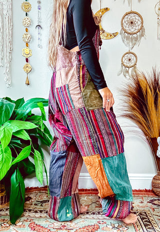CARTER OVERALLS - EARTH TONED