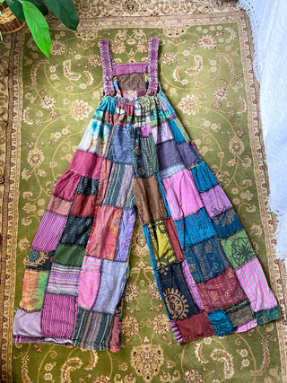 WOODLAND OVERALLS - BERRY TONED