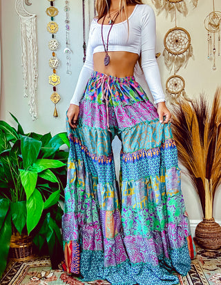 LUNA TIERED PANTS (TALL)