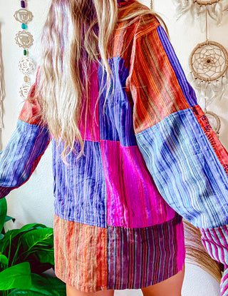 CARSON PATCHWORK HOODIE