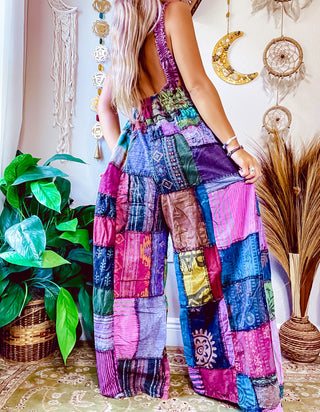 WOODLAND OVERALLS - BERRY TONED