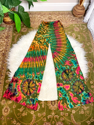 KIYLA TIE DYE TROUSERS