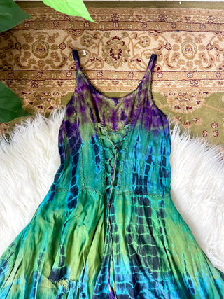 ADELINA PIXIE DRESS • GREEN • BLUE • PURPLE • YELLOW