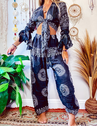 ONYX HAREM PANTS SET