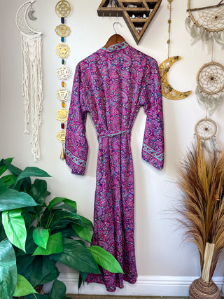SILK PAISLEY KIMONO