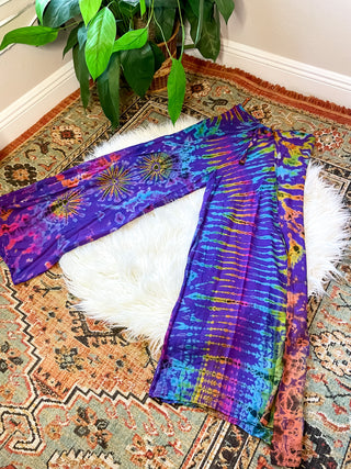 TWILA WRAP PANTS - PURPLE