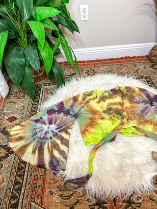 TIE DYE BELL SLEEVE TOP