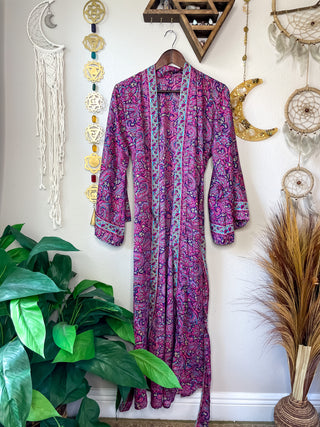 SILK PAISLEY KIMONO