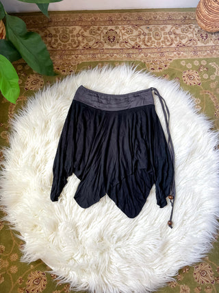 LUNAR PIXIE SKIRT - BLACK