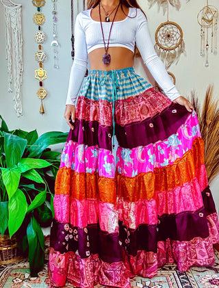LUNA TIERED PANTS (TALL)