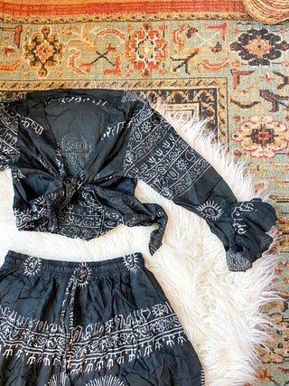 ONYX HAREM PANTS SET
