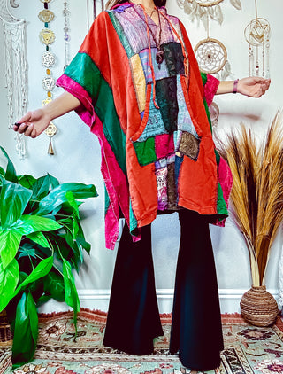 FORESTER HOODED PONCHO