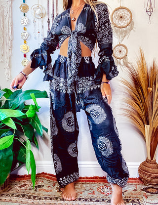 ONYX HAREM PANTS SET