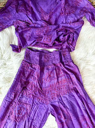 AMETHYST SPLIT LEG SET
