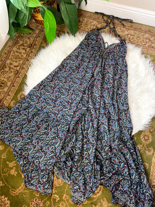PAISLEY TIERED DRESS