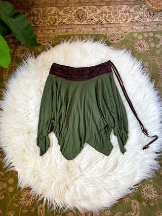 LUNAR PIXIE SKIRT - GREEN