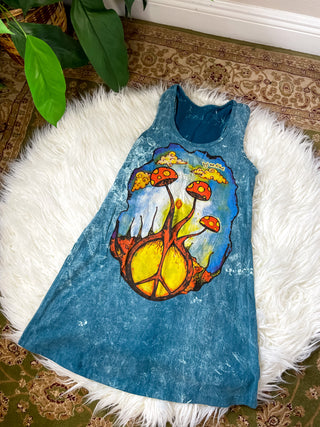 BY NO TIME PEACE & SHROOMS DRESS