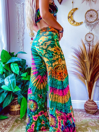 KIYLA TIE DYE TROUSERS