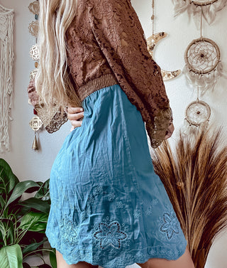 EMBROIDERED FAIRY DRESS