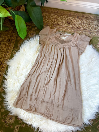 EMBROIDERED DRESS