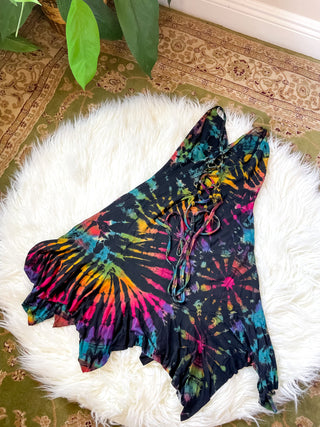 EVERLEE PIXIE DRESS - BLACK