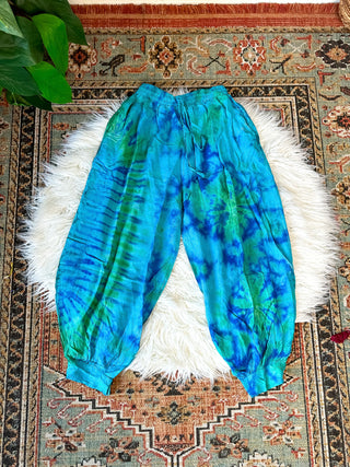MILO HAREM TROUSERS - BLUE