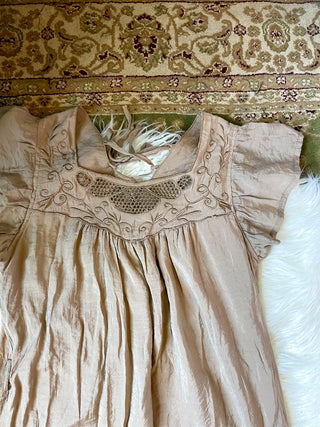 EMBROIDERED DRESS