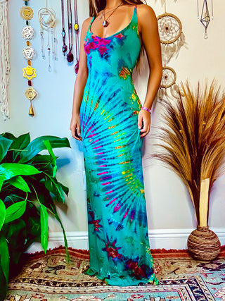 AURORA DRESS - GREEN