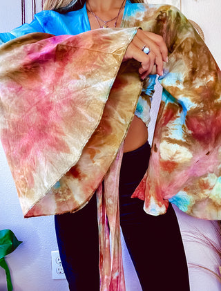 BELL SLEEVE TIE DYE TOP