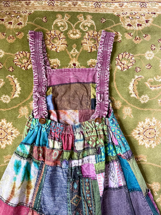 WOODLAND OVERALLS - BERRY TONED