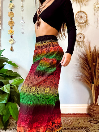 BEATRIX HAREM TROUSERS- ORANGE