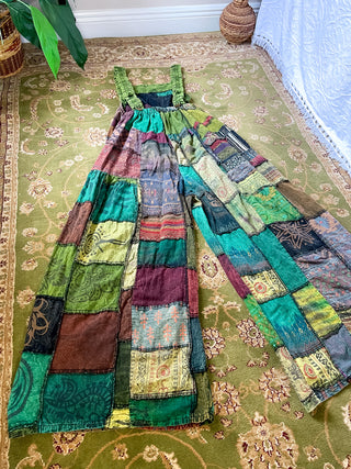 WOODLAND OVERALLS - FOREST TONED