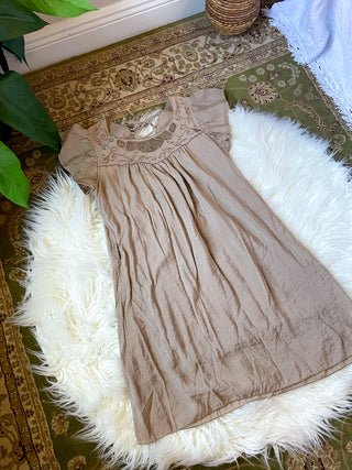 EMBROIDERED DRESS