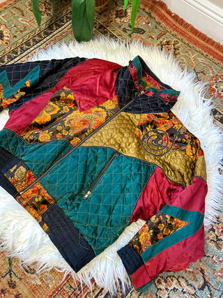 VINTAGE PATCHWORK WINDBREAKER
