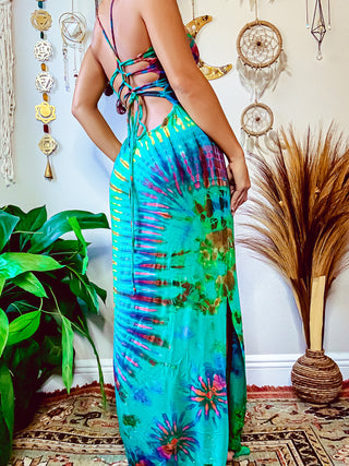 AURORA DRESS - GREEN