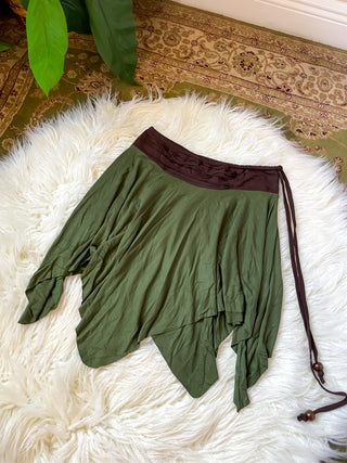 LUNAR PIXIE SKIRT - GREEN