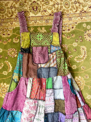 WOODLAND OVERALLS - BERRY TONED
