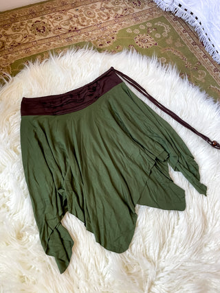 LUNAR PIXIE SKIRT - GREEN