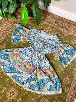 FLORAL MINI DRESS
